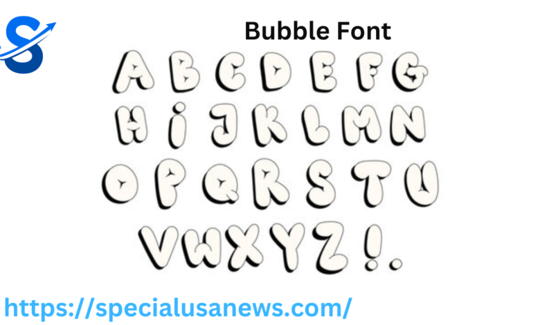 Bubble Font